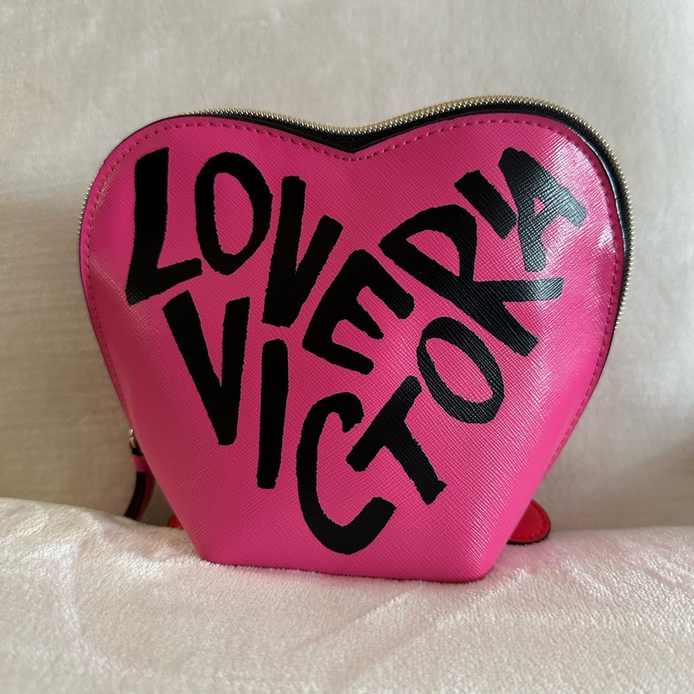 Victoria Secret Heart-Shaped Pouch